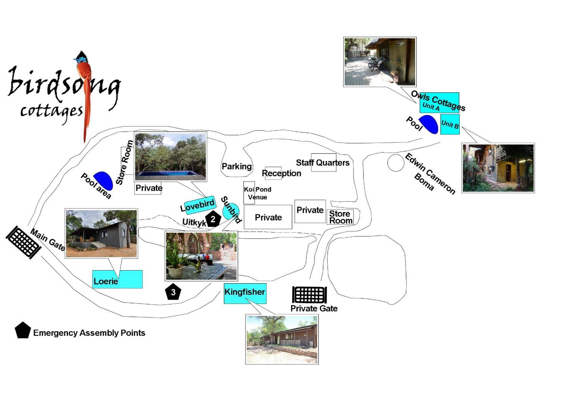 Birdsong Cottages Modimolle Luaran gambar